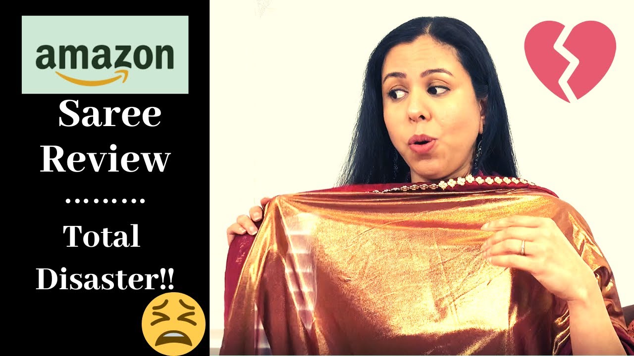 AMAZON SAREE REVIEW! Total Disaster!!!!
