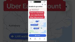 How to reactivate your deactivated Uber Eats account #ubereats #uber #england #usa #canada