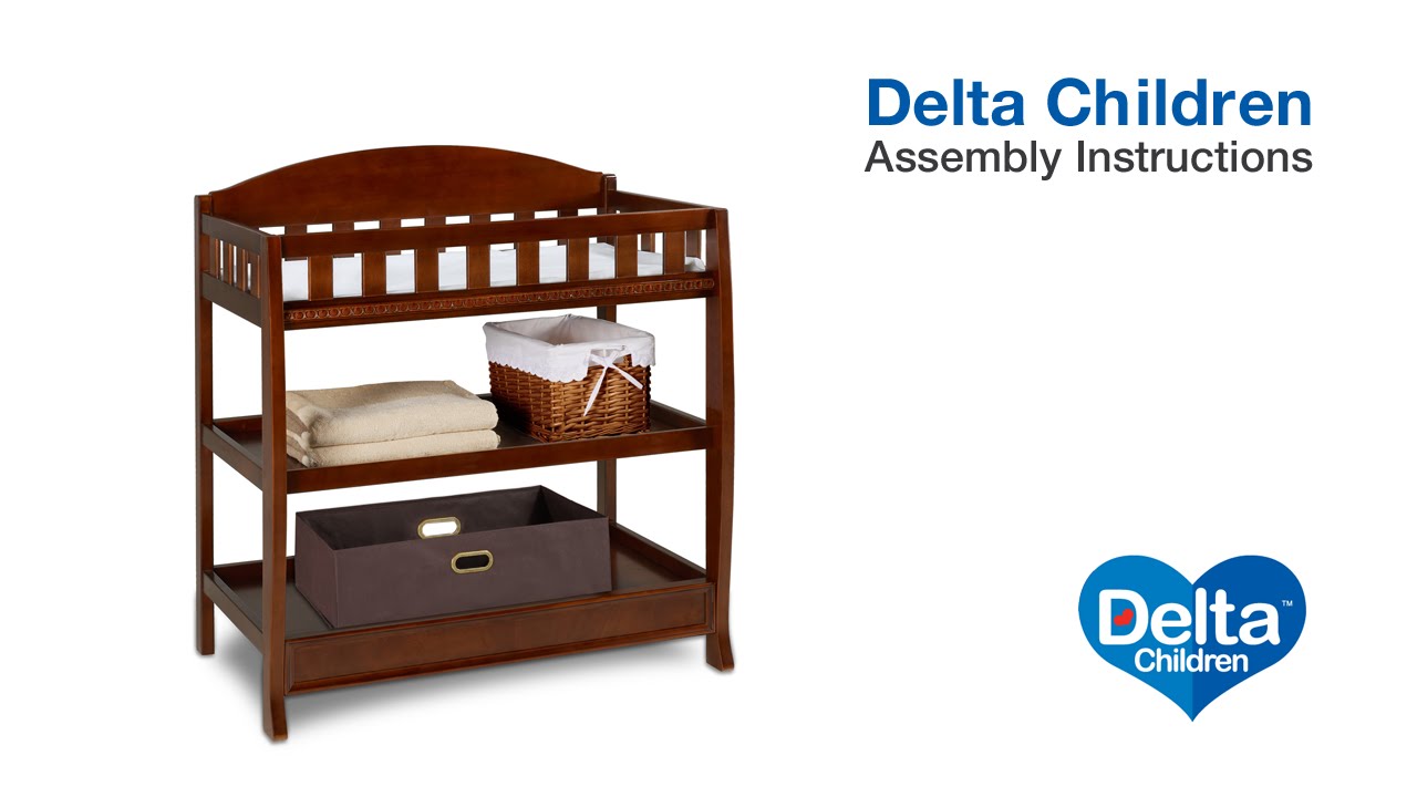 delta childrens changing table