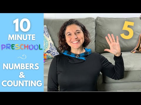 LEARN Early Math Skills for Preschoolers!| 10-Minute Preschool - Numbers & Counting Games