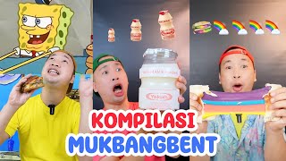 MAKAN EMOJI LUCU| MAKAN SESUAI WARNA | MUKBANGBENT EATING SHOW