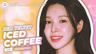 Red Velvet — Iced Coffee // Line Distribution [READ PINNED]