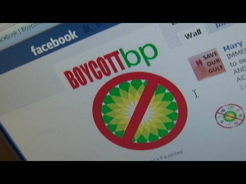 The Conversation: Boycott BP Facebook Movement