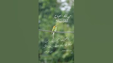 من أذكار الصباح - ابن باز رحمه الله