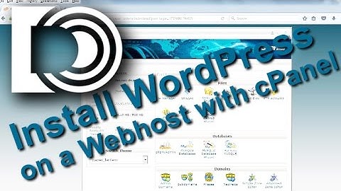 Install WordPress using cPanel for Beginners