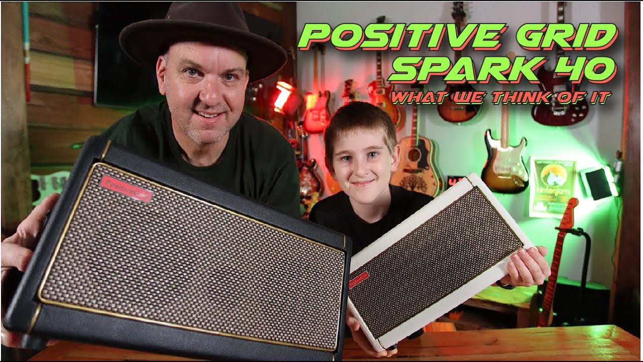 Positive Grid Spark 40 Amp - Pearl & Black edition