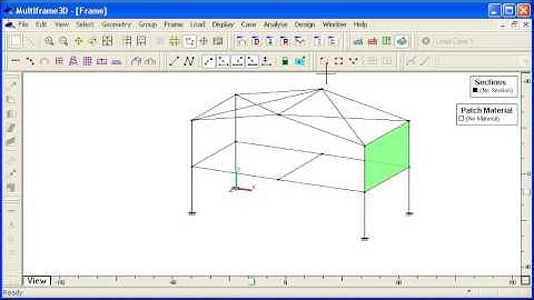 MAXSURF Multiframe - Sketching Structures
