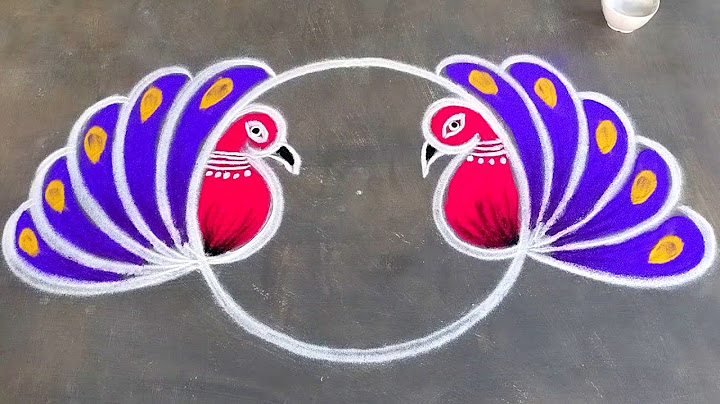 Pongal rangoli kolam 2025🌹Sankranthi muggulu new design🌹bhogi kundala muggulu🌹Super colour rangoli