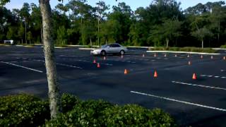 Nathan Accord Skidpad FSAE Testing