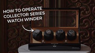 Watch Winder TPD Settings for Rolex 