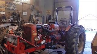 NUFFIELD 460 , EVO IV , New engine first test start 04. Sep. 2017