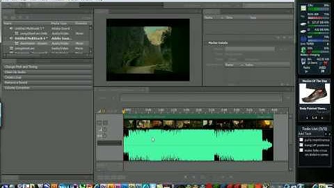 How To insert sound into your video with Adobe Soundbooth CS4