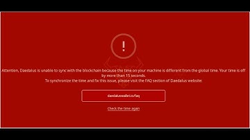 Quick windows fix if your machine clock is out of sync with Cardano