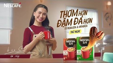 HÒA MINZY X NESCAFÉ 3in1 MỚI - THƠM HƠN, ĐẬM ĐÀ HƠN