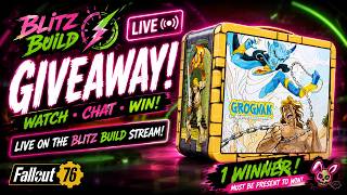 Blitz Build Live Giveaway