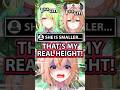 Nimi Reveals Her REAL Height and Chat Loses It [Nimi Nightmare] #vtuber #vtuberclips