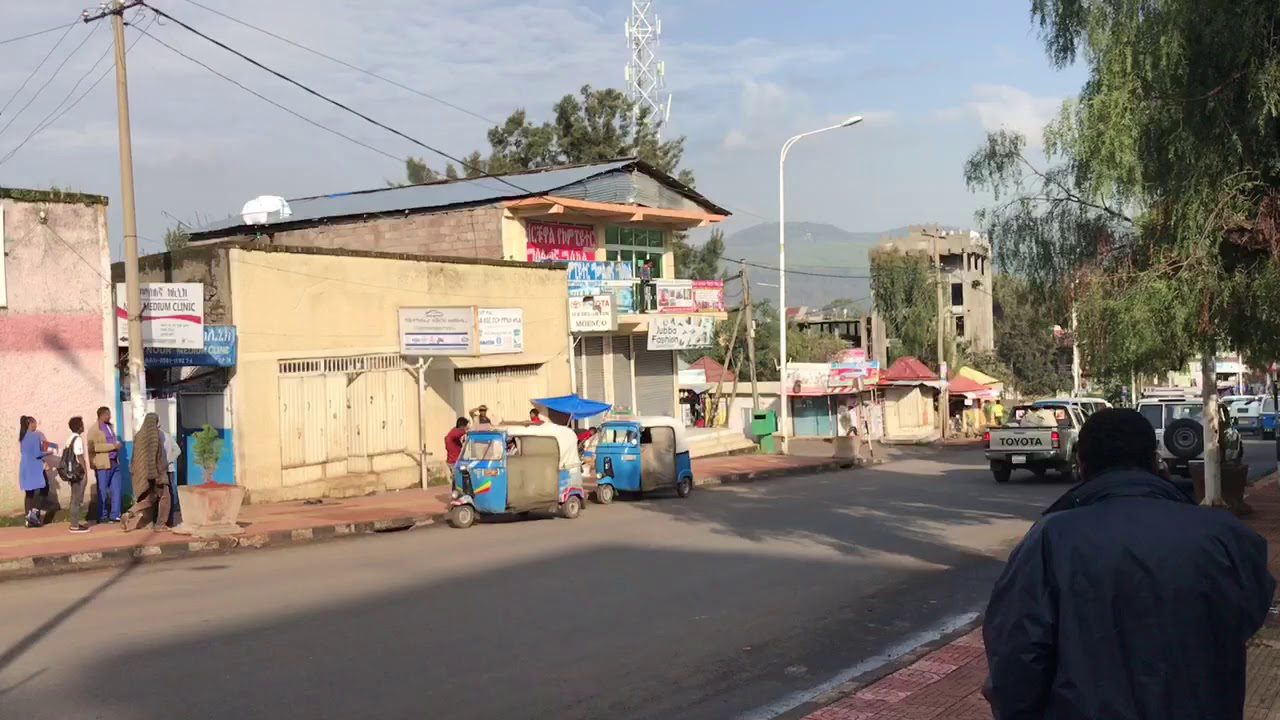 Walking the streets of Gondar