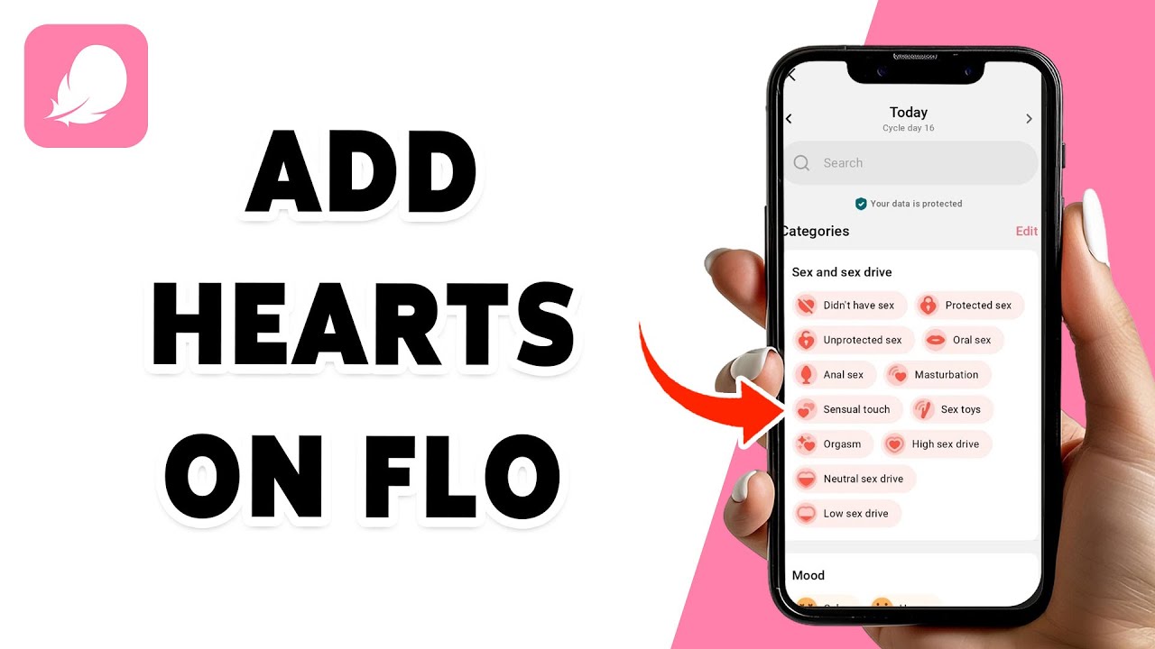 Setting Flo How To Add Hearts On Flo App 2024 | Express Your Emotions On Flo App ...