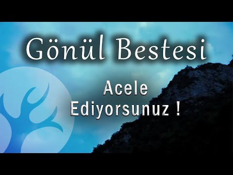 Acele Ediyorsunuz | Gönül Bestesi