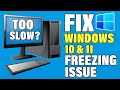 Fix WINDOWS 10 & 11 FREEZING ISSUE in 2 Minutes (2023) Boost Performance & FPS