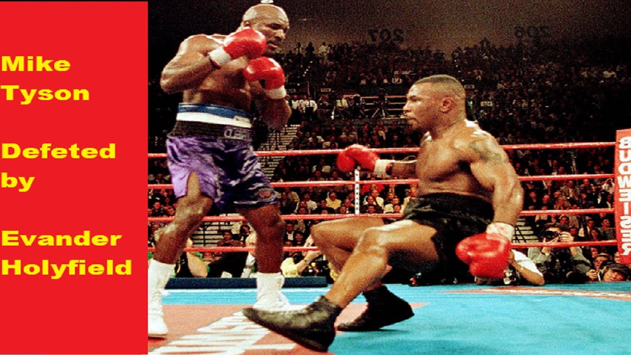 Mike Tyson defeated by Evander Holyfield in HD Best Boxing match