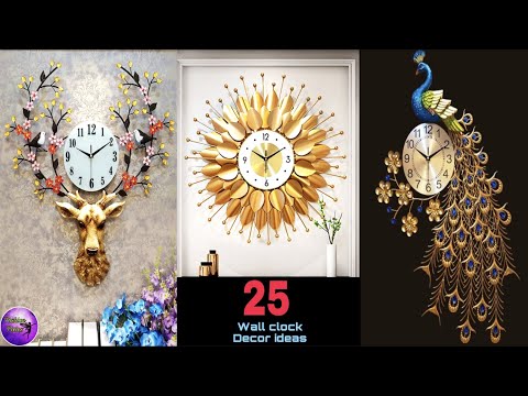 ❣️25 WALL CLOCK DECOR IDEAS ❣️| MODERN WALL CLOCKS