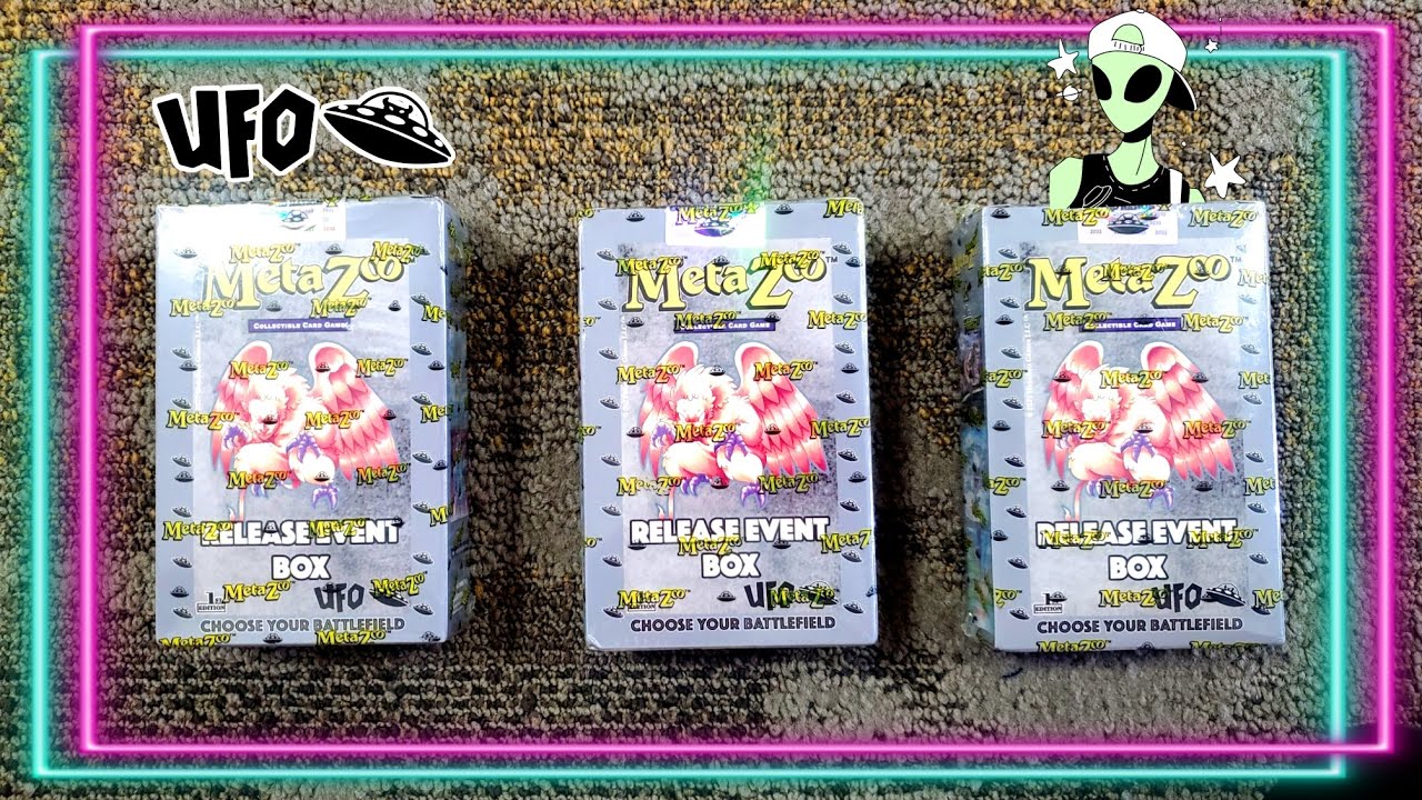 UFO RELEASE DECK UNBOXING! • MetaZoo SDCC