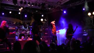Dark Funeral - The Arrival of Satan&#39;s Empire Live at 70k tons of metal