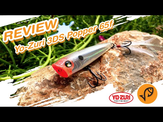 Yo-Zuri 3DS Popper 65f ][ Lure Action Review Channel 