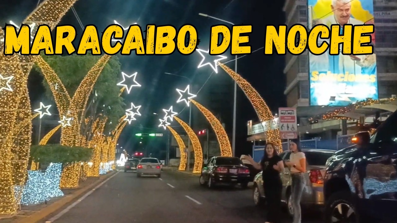 ASI ES MARACAIBO DE NOCHE AVENIDA BELLA VISTA