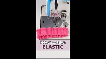 HOW 2 SEW: ELASTIC | NIMT - National Institute of Master Tailor
