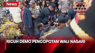 Demo Memanas di Kabupaten Solok Buntut Pencopotan Wali Nagari