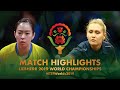 Kasumi ishikawa vs anastassiya lavrova  2019 world championships highlights r128