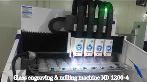 Mobile | Tempered Glass | Milling And Engraving Machine | Production Line | 2nd Process | ND1200-4