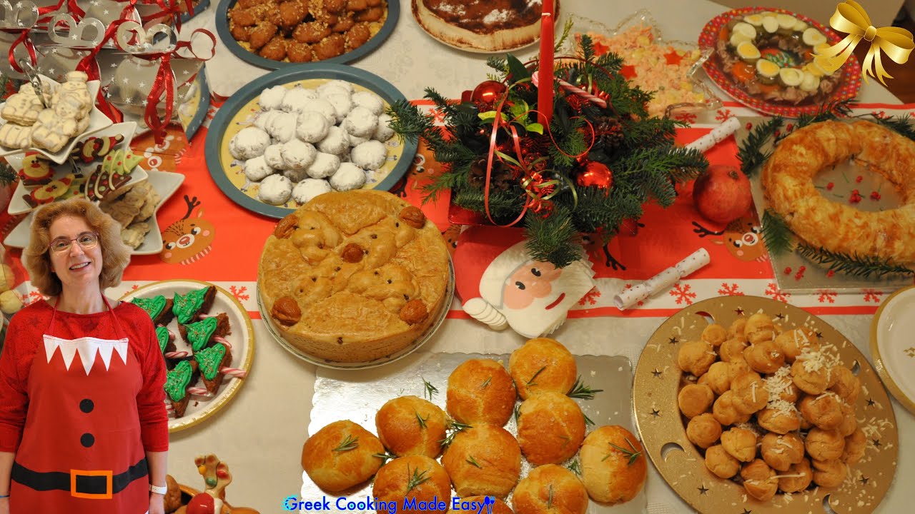 A Special Greek Christmas Buffet - Ένας Σπέσιαλ Χριστουγεννιάτικος Μπουφές | Greek Cooking Made Easy