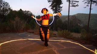 Ahni Hoop Dance Dracary&#39;s AftrLyfe - Sexy Hoop