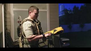 Airsoft HPA Polarstar F1 Engine in Nerf Swarmfire Gun
