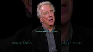 Alan Rickman‘s Advice