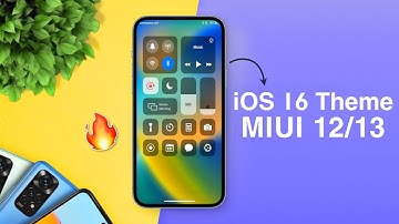 ⚡Advance iOS 16 Theme for Redmi Devices | iOS 16 Lockscreen & Widget on MIUI 13