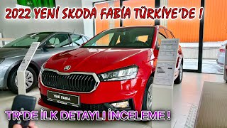 Trde İlk 2022 Yeni̇ Skoda Fabi̇a Türki̇yede Satişta Vw Polodan İyi̇ Mi̇ ? 1.0 Tsi 110Hp Dsg