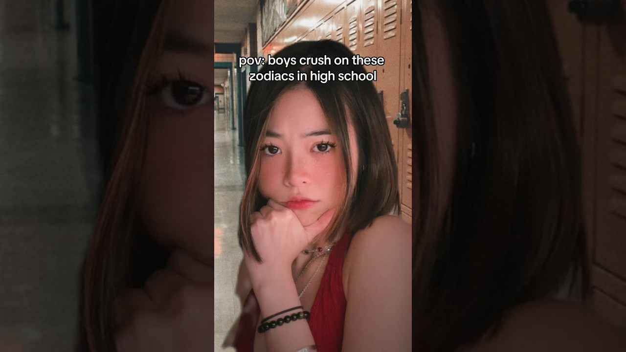 pov: мальчики влюбляются в эти знаки зодиака в старшей школе 😳•