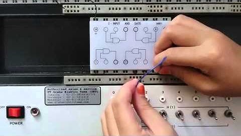 Video Praktikum Gerbang AND dengan 2 Input