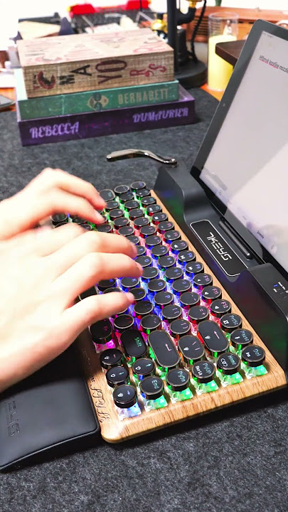 7KETS TW1868 Typewriter keyboard ,  The link is in my channel.