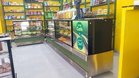 Stylish bakery display counter at Kerala|Bakery equipment