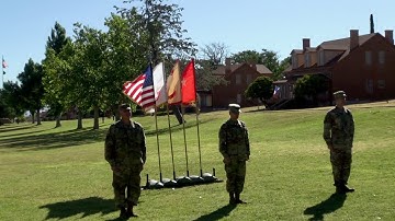 Fort Report Garrison Change of Command 2020