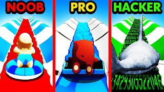 NOOB vs PRO vs HACKER WATERSLIDES