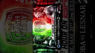 Oba Femi vs Brock Lesnar - Clash in Italy 2026 Official Match Card HD