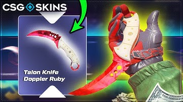 CSGO-SKINS | I PULLED TALON RUBY! Csgoskins Promo Code 2025
