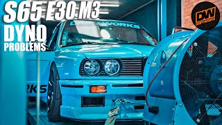 My S65 powered E30 BMW M3 - Problems on the Dyno