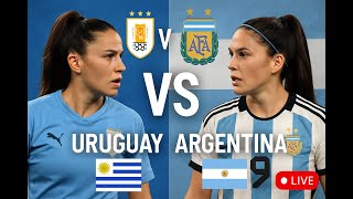 LIVE | Uruguay vs Argentina | WOMEN'S COPA AMERICA | Courtesy of SportyTV